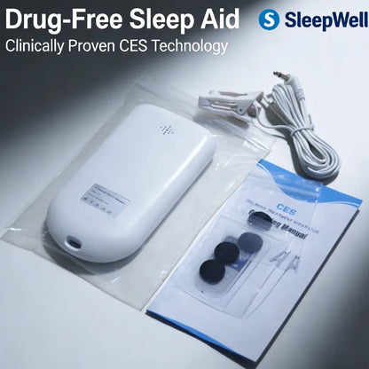 Vagus Nerve Stimulation Device for Insomnia, Clip on Ear Sleep Aid to Promote Fast Sleep & Deep Sleep, Anxiety Relief