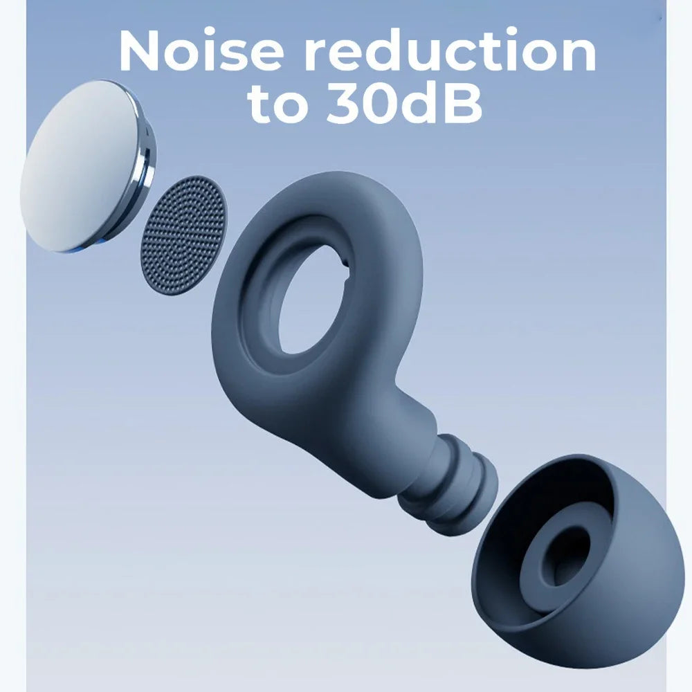 Ear Plugs for Sleeping,Sleep Aid,Noise Reduction Super Soft Reusable,Hearing Protection anti Noise Earplugs for Travel Work