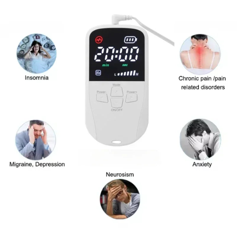Vagus Nerve Stimulation Device for Insomnia, Clip on Ear Sleep Aid to Promote Fast Sleep & Deep Sleep, Anxiety Relief